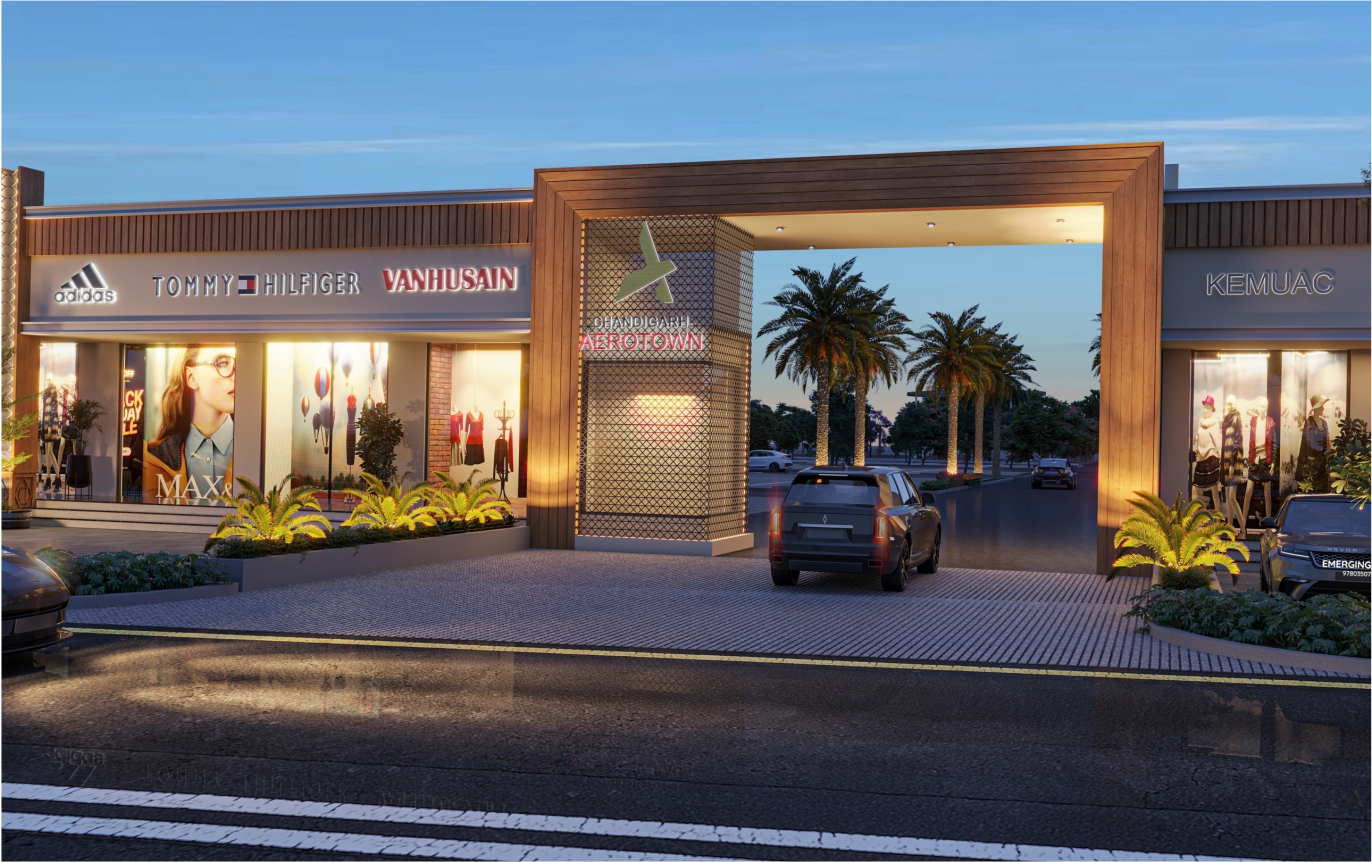 Chandigarh Aerotown Render